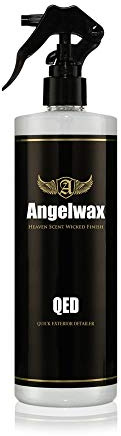 Angelwax QED, lucidante spray per carrozzeria auto, facile e veloce da usare, 500 ml