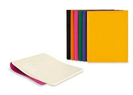 Moleskine Volant Notizbuch Nachfüllpackung (für iPad 3&4 Cover, Volant Journals Nachfüllpackung, 2er Set Notizbücher Kindle 4/P, Soft Cover, 13 x 21 cm, 96 Seiten) magenta