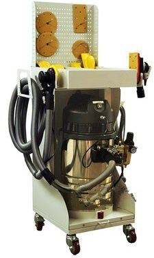 GOWE 220V Auto dust Free Dry dust Suction Type polishing Tool, dust Collecting Polisher, Mill Machine, Dry Grinding Integrated System Power Rate: 1350W