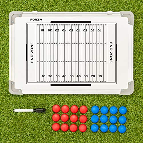 FORZA Coaching Tafeln │ (Wählen Sie Ihr Sport aus) │ 5 Taktische-Tafeln, die einfach zu abwischen sind│ Stifte werden enthalten (45cm x 30cm Coaching Tafel, American Football)
