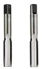 Krino 10015 Lot de 2 tarauds à main avec filetage CV gaz cylindrique pour tuyaux à gaz 3/4