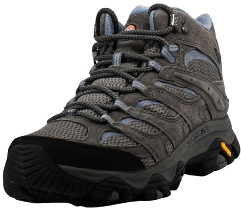 Merrell Women's Moab 3 Mid Waterproof, Granite, 11