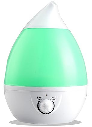 伟 祥 Humidificador de Gota de rocío 1.3L, Humidificador para Dormitorio y Plantas, Humidificadores con luz LED de 7 Colores, Humidificador de Aire portátil con Temporizador-Lavender