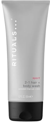 RITUALS Sport 2-in-1 Hair + Body Wash, 200 ml, gray