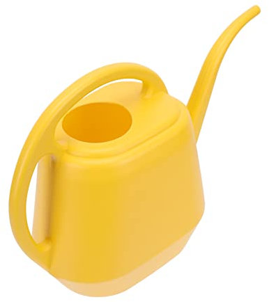 Arrosoir de Jardin à Long Bec 4l en PP Jaune, Grosse Capacité