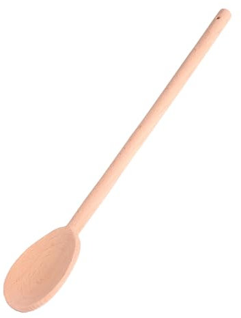 Cabilock 1 Pc cuchara de madera francesa cucharón de madera cuchara de helado utensilios de cocina madera utensilios cocina madera cucharas postre cucharas de cafe cuchara de cafe artesanal