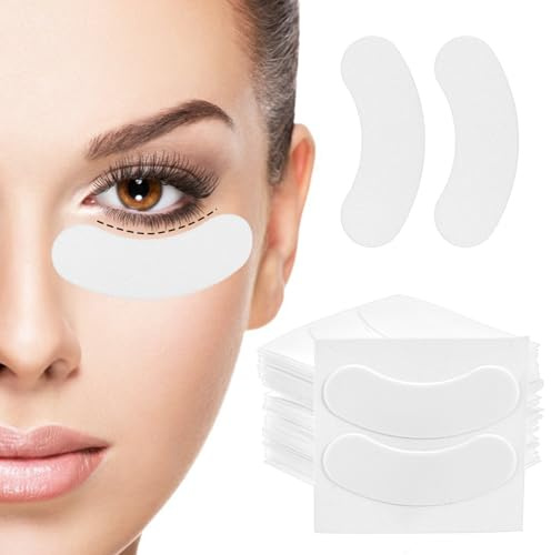 Ptwola Wimpernverlängerung Augenpads Schaumstoffunter Unter den Augenklappen Lsolationspads Wimpernpads Beauty-Tool-Kit Wimperntechnik-Zubehör