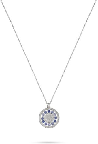 JETTE Damen-Kette 925er Silber, recycelt Zirkonia One Size 89193518