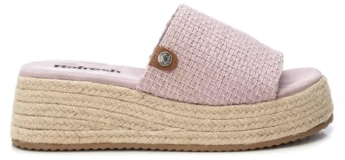 REFRESH - Sandalia Mujer Lila - Calzado Cómodo y Versátil - Moda casual - Modelo 17277401 (Talla 39)