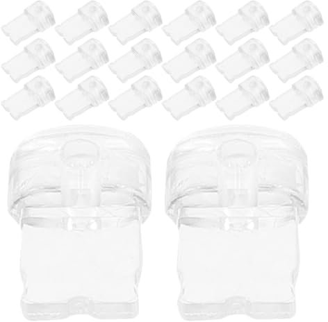 Veemoon 20pcs Reusable Plastic Protective Plugs for Phone Charging Ports Dust Plug Covers for Fast Charging Port Phone Protectors to Prevent Debris