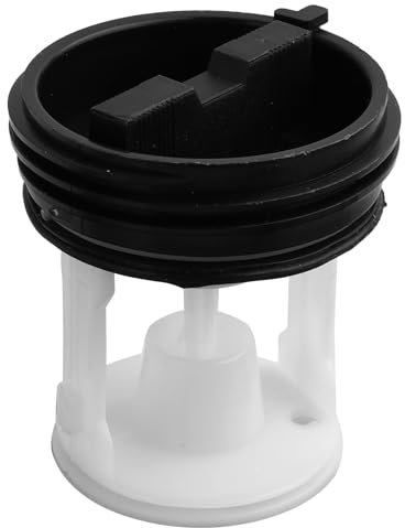 Batheidon Filtro Lavadora Filtro de Tapa de Bomba de Drenaje de Lavadora de Tambor Repuesto de Alta Eficiencia para Protección de Bomba y Mejora de Rendimiento Compatible con Múltiples Marcas