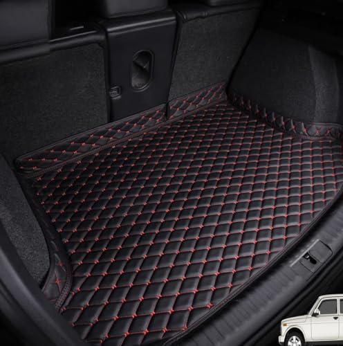 VAATYE Auto Tappetino Bagagliaio per Renault Rafale 2024,Antiscivolo Impermeabile AntiGraffio Fodera Vasca Bagagli Protezione Accessori,A/Black-Red