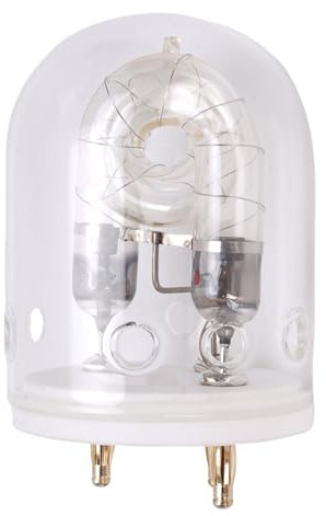 Elprico Remplacement de L'ampoule Nue Tube, 600W Quartz en Verre Stroboscope pour AD600 Flashs AD600bm AD600B AD600M