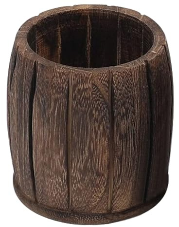 Stifthalter aus Holz, Schreibwaren-Organizer, quadratischer Stifthalter, schwarzes Walnussholz, Handarbeit, Schreibtisch-Dekoration, Schreibtisch-Bleistifthalter – Stiftebecher Organizer