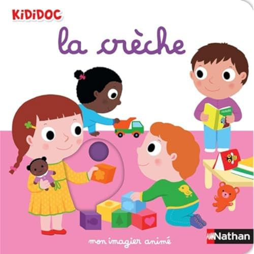 Mon imagier de la crèche - Livre animé Kididoc dès 1 an