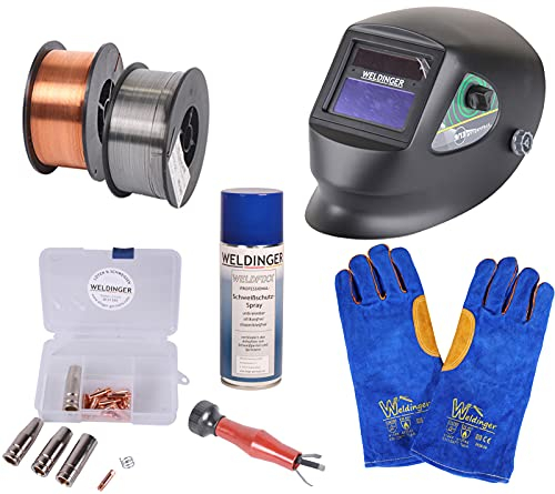 WELDINGER MAGSet Eco Grundausstattung MIG/MAG-Schweißen mit Schweißhelm eco