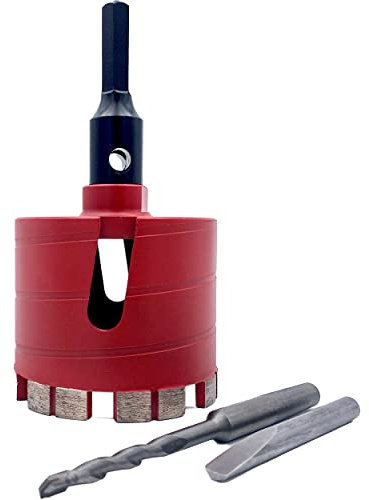 DR. DIAMOND | Diamant-Dosensenker M16 Premium zur Bohrung von Steckdosen, mit Sechskant-Adapter-Set | Ø 68mm
