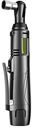 HDHXT Cordless Elettrico Chiave a Cricchetto Set, 12V Cricchetto Elettrico, 50 NM Leggero Cricchetto di Potenza Kit Chiave Inglese con Caricabatterie Veloce 6 Prese Adattatore (Color : B)