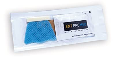 Thermoplastic External Nasal Splint - Baby Blue Colour - a Kit, Post Nasal Surgery, Rhinoplasty, Septoplasty, ENT Product. (Medium 41mm x 59mm)