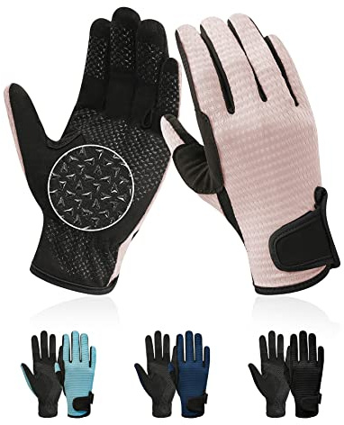 Kids Horse Riding Gloves Equestrian Anti Slip Children Horseback Bike Gardening Fishing Cycling Outdoor Activities Riding Gloves Girls Boys Youth