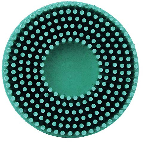 2-Zoll-Borsten, Schleifbürste, Polieren, 2-Zoll-Bohrmaschine, Scheibe, Schmirgel, Gummibürste, Entgraten, Polieren, Schleifscheibe Zum Entfernen von Gratrost, Grün (Grün)