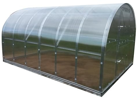 Gewächshaus KLASIKA 12 (3x4m) mit fundamenten und 4mm Polycarbonat