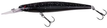 ZECK - schwimmender Wobbler für Zander & Hecht - Murdock 2.0 | 10,5 cm | 1,4 m F - Black SF