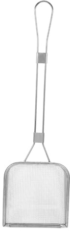 Garneck Écumoire Carrée À Mailles Fines - Écumoire À Frites Écumoire À Graisse Cuillère Écumoire À Fondue Louche Cuillère Passoire À Soupe Pelle Pour Sauce À La Graisse