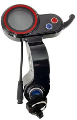 DEMUR Écran LCD de pièces de Kickscooter, for Hitway, for écran de Scooter électrique H5 avec Accessoires de Tableau de Bord d'instrument de Verrouillage Panneau d'affichage pour Scooter