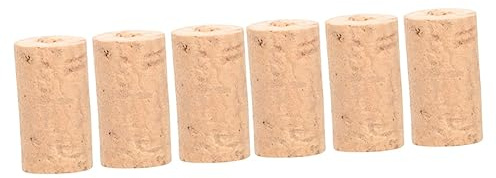 Toyvian 6stücke Piccolo Korken Einfache Schützende Korken Für Piccolo Natürliche Holzoptik Passform Für Blasinstrumente Zubehör Für Musiker