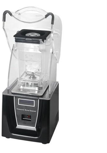 Licuadora Exprimidora, Licuadora profesional for batidos de 1,5 l, licuadora insonorizada, batidora, batidora comercial resistente de 1800 W Licuadora y exprimidor
