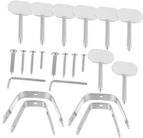 OKUMEYR 2sets Hotel Ham Holder Spanish Ham Rack Accessories Sturdy Stand Parts