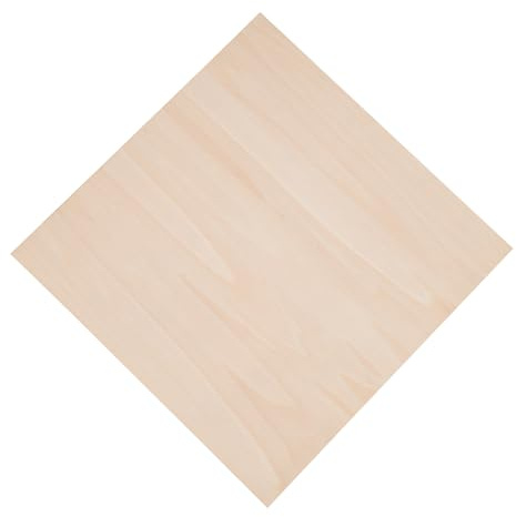 30Pcs Plywood Sheets,Plywood Sheets,Basswood Sheets for Craft,400 x 400 x 3mm Unfinished Basswood Sheets Board for Woodcraft Model, Crafts, Painting, Engraving, Stenciling, Home Decor