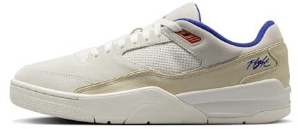 NIKE Jordan Flight Court - Sneaker da uomo, Phantom Chile Rosso Deep Royal Blue, 45 EU