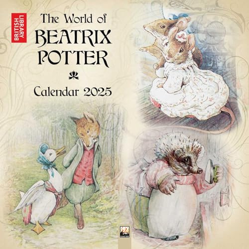 The World of Beatrix Potter – Die Welt der Beatrix Potter 2025: Original Flame Tree Publishing-Kalender [Kalender] (Wall-Kalender)