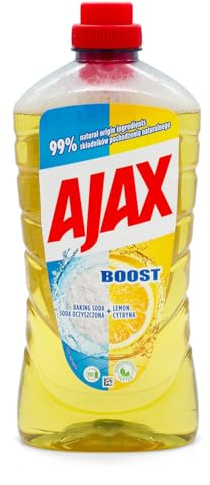 AJAX Boost Soda Citron Golvrengöringsmedel 1l