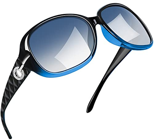 Joopin Occhiali da Sole donna Polarizzati Grandi Vintage UV400