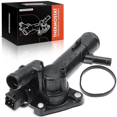 Frankberg Junta de la carcasa del termostato del refrigerante con sensor | Compatible con: Jimny SUV Cerrado SN, Caja Kubistar X76, Logan MCV KS, K.a.n.g.o.o KC0/1, Logan I LS