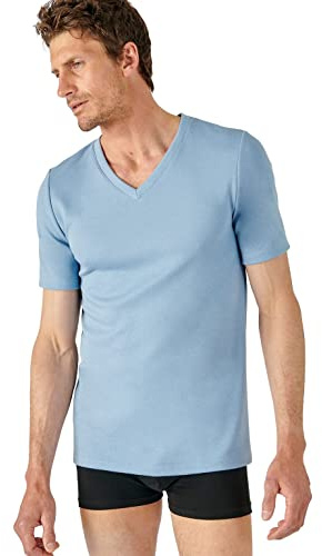 Damart T-Shirt Double Face Col V Thermolactyl Camiseta para Hombre