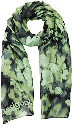 Desigual Women's Fou_Flower CAMO, Green, One Size