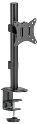 TM Electron Soporte Articulado para Monitor, VESA hasta 100X100, para Pantallas de 17” a 32” y hasta 9kg, Guía para Cables, Orientación Vertical y Horizontal