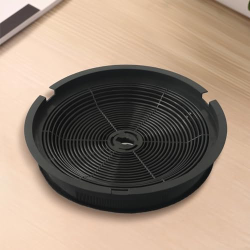 Carbon Re-circulation Filter, Round Active Charcoal Filter For Exhaust Hoods For Kitchen Cooker Hood Extractor Fans(1 PACK)
