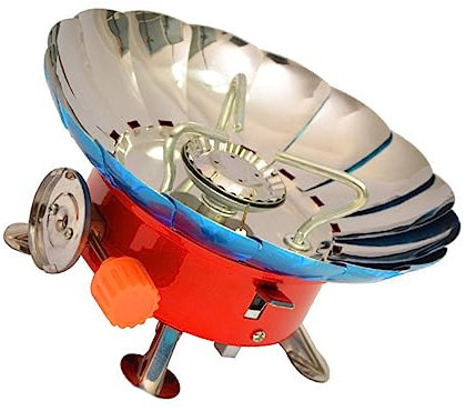 Mipcase Réchaud à Gaz de Camping Portable Design Coupe-vent Facile à Utiliser pour La Randonnée Le Pique-