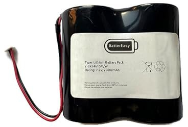 Replacement Battery to fit ERA Protect Wireless Alarm Siren Pack 2 x ER34615
