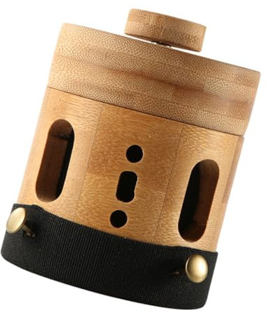 SAFIGLE Boîte de Moxibustion Température Réglable en Bambou Portable pour Soulagement pour comme Présent Apaisant