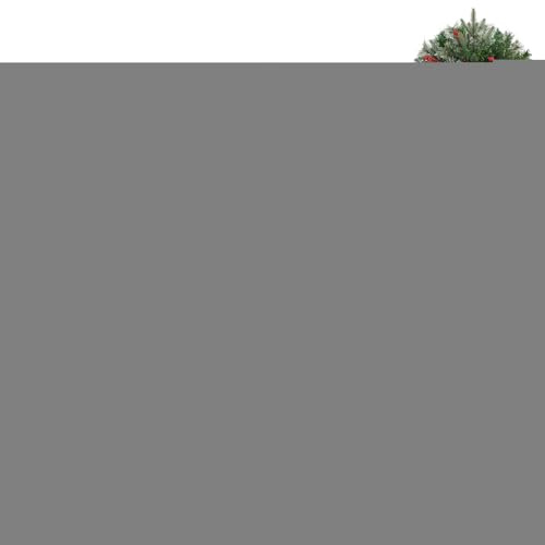 Quorvex Weihnachts Urnen Füller | Weihnachtsdeko Outdoor Terrasse | Funkelnde Zweige Deko für Festtage Garten Tisch Friedhof Weg - Winterliche Außendekoration für Herbst und Winter