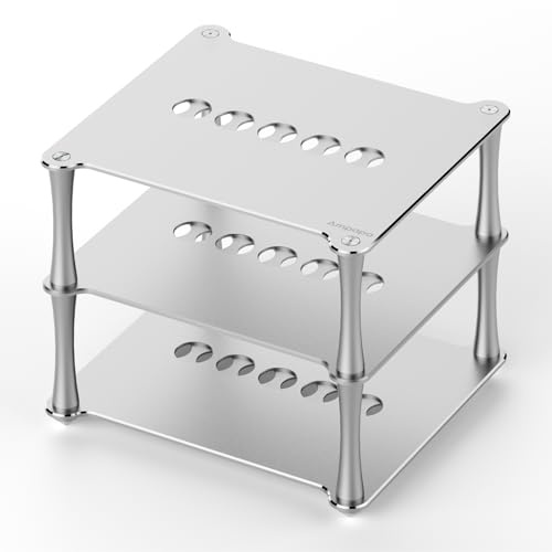 Ampapa BK1 Desktop HiFi Stand Audio Aluminum Rack for A1/D1/Q1 Amplifier, DAC
