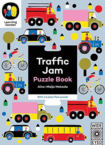 Traffic Jam: Puzzle Book - With a 6 Piece Floor Puzzle! (Learning Garden)