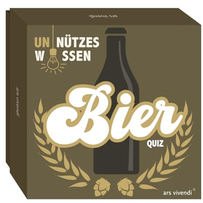 Unnützes Wissen Bier-Quiz – Spiel mit 66 Karten & Anleitung- Lustiges Wissensspiel für Erwachsene - Kuriose Fakten & Anekdoten über Bier - Geschenk ... Kenner: Box mit 66 Spielkarten und Anleitung