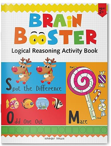 Preschool Activity Book: Brain Booster - Logical Reasoning Activity Book For Kids